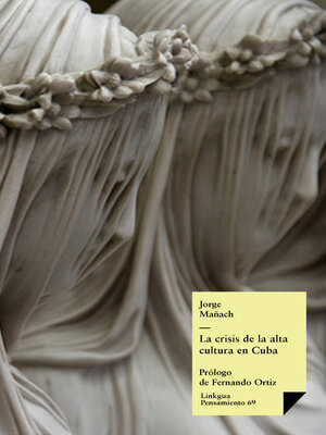 cover image of La crisis de la alta cultura en Cuba